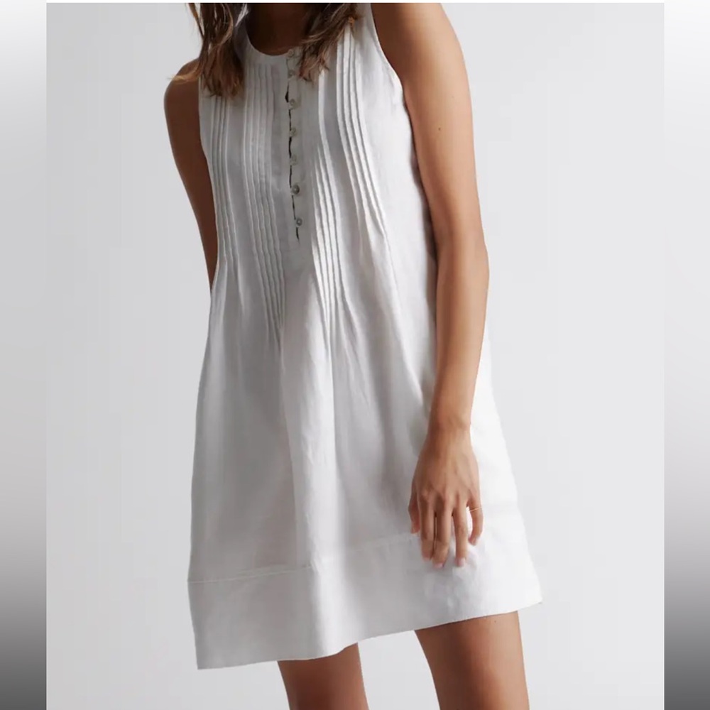 Quince Classic White Dress - NWOT - Offers accepted!